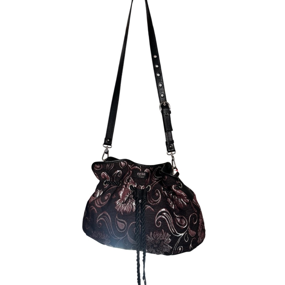 Gigi Hill tapestry hobo bag New